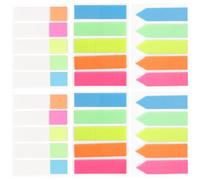 VALICLUD 6 Books Portable Highlight Strips Note Sentence Markers Pet Material Assorted Color Practical Gift for Schools with Highlighting Sentences and Making Notes Noticeable