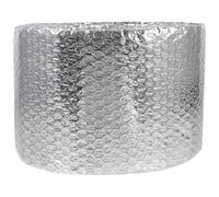 VALICLUD 6-inch X 25-Foot Aluminium Double Bubble Insulation Foil Roll, Reflective Thermal Wrap for Plumbing, Garage Door and Window Insulation, Weatherproof Barrier for Home and Loft