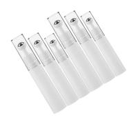 VALICLUD 6 Pcs Empty Roller Bottles for Essential Oils Eye Cream Applicators Portable Refillable Bottles for Travel Massage and Skin Care