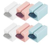 VALICLUD 6 Pcs Toothpaste Tube Squeezer with Rotatable Handles PP Plastic Creams Squeezer Tool for Bathroom Dosage Control for Toothpaste Creams and Cleansing Foam Reusable Compact Design