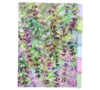 VALICLUD 6 Sheets Binder Dividers Plastic Pp Punched Binder Tabs Dividers Workmanship Green for Time Planning and Note-Taking in Notebooks and Reports