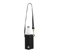 VALICLUD 60ml Black Pet Spray Bottle with Pu Hand Holder, Easy to Use and Store, Stylish Leakproof Empty Travel Bottle for Backpack, for Travel and On-the-go Use