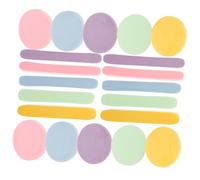 VALICLUD 60pcs Compressed Facial Cleaning Sponges Quick Expand Skincare Puff for All Skin Types Space Saving Travel Makeup Remover in Mixed Colors Pink Blue Purple Yellow Green