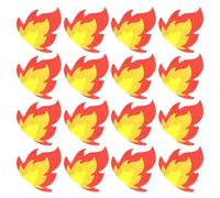 VALICLUD 60pcs Flame-Themed Fire Party Napkins Birthday Firefighter Disposable Cocktails Bonfire BBQ Picnic Decorations