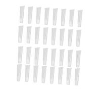 VALICLUD 60pcs Lip Balm Tubes Reusable Leak Empty Lip Pomade Containers for DIY Cosmetic Packing Soft Tubes for Women