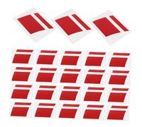 VALICLUD 60pcs Reflective Tire Rim Stickers Weatherproof Scratch-Resistant Automotive Wheel Decals for Car Truck SUV Rims Decorative Hub Modification