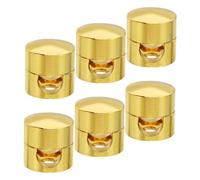 VALICLUD 6pcs Aluminum Swag Ceiling Hooks with Aperture for Pendant Light Cable Management Cord Anchors for Chandelier and Hanging Lights Secure Cable Holders for Home Decor