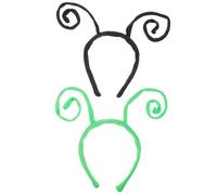 VALICLUD 6pcs Ant Antennae Headband Party Costume Hair Band for Women Adults Halloween Bug Antenna Dress up Pretend Play Accessory
