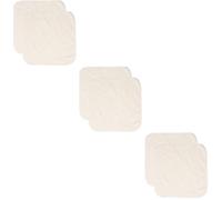 VALICLUD 6pcs Bamboo Fiber Face Cleaning Towels Exfoliating Face Towels Soft Gentle Washcloths Hand for Skin