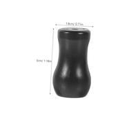 VALICLUD 6pcs Black Plastic Blinds Cord Pull Knobs Window Blind Cord Ends for Home Office Curtain Accessories