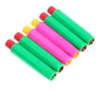 VALICLUD 6pcs Chalk Keeper Automatic Chalk Clip Plastic Smooth Writing Comfortable Hold Practical School Accessories for Homes Random Color