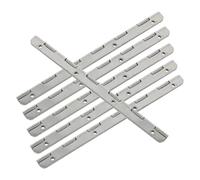 VALICLUD 6pcs Continuous Piano Hinges for Jewelry Boxes Decorative Metal Hinges for Wooden Boxes Smooth Operating Lightweight Design for Crafts and Storage