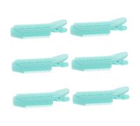 VALICLUD 6pcs Curling Iron Shaper Volumizing Root Clips Hair Styling Roller Clip for Curls and Volume for Roots