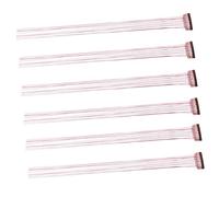 VALICLUD 6pcs Glitter Hair Tinsel Extensions Kit Fairy Hair Decoration for Women and Sparkling Tinsel Strands for Parties Cosplay and Daily Wear