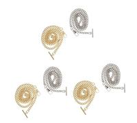 VALICLUD 6pcs Gold Pocket Watch Chain for Men Women Chain Lobster Clasp for Watch Belt Decoration
