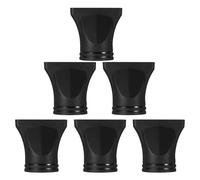VALICLUD 6Pcs Hair Dryer Nozzle Concentrator Attachments 4.4-4.6Cm Diameter Salon Blow Flat Nozzle Set for Professional Hair Styling and Drying Accessories