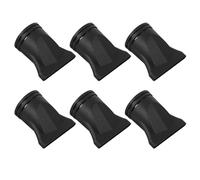 VALICLUD 6Pcs Hair Dryer Nozzle Concentrator Attachments Plastic Replacement for 4.4-4.6Cm Diameter Blow Dryer, Narrow Airflow Styling Nozzles for Salon and Home Hair Drying