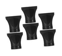 VALICLUD 6pcs Hair Dryer Nozzle Replacement Attachments Concentrator Adapter for Salon Styling Tools Narrow Plastic Blow Dryer Attachment for Precise Airflow Control and Faster Drying