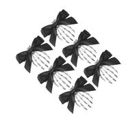 VALICLUD 6pcs Halloween Skull Bone Claw Hair Clips Gothic Bow Hairslides Devil Barrettes for Girls Women Spooky Cosplay Party