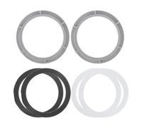 VALICLUD 6pcs Kitchen Sink Strainer Gasket Set Seal Ring Nut Rubber Washer for Easy Installation and Fit Kitchen and Utility Basins