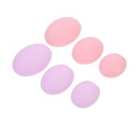 VALICLUD 6pcs Makeup Brush Protective Cover Silicone Brush Covers from Dust and Damage When Not in Use