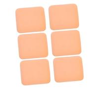 VALICLUD 6pcs No Powder Sponge Small Makeup for Foundation Concealer Reusable Cosmetic Sponges Dry Wet Dual-use Applicator