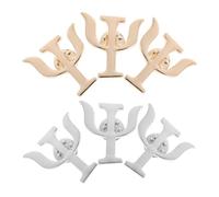 VALICLUD 6pcs Psychology Symbol Brooch Pin Set for Women, Alloy Lapel Badges in Gold and Silver, Vintage Style Pins for Psychologists and Nurses, Small Decorative Accessories for Jackets