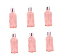 VALICLUD 6pcs Rose Gold Perfume Dropper Bottles Travel-friendly Subpackaging Containers Chic Design Material Leak Essential Oils and Fragrances