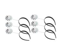 VALICLUD 6pcs Rotating Loading Symbol Headband for Women Hairband with Quirky Novelty Party Accessory for Social Media Casual Formal Wear Fun