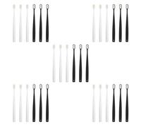 VALICLUD 6pcs Set Bristle Toothbrush Set for Pregnant Women Ergonomic Compact Design Gentle Cleaning for Sensitive Gums Travel Daily Use
