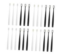 VALICLUD 6pcs Set Toothbrushes for Sensitive Gums Portable Travel Toothbrush Set for Adults Pregnant Women Ergonomic Design for Gentle Cleaning and Plaque Removal