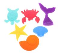 VALICLUD 6pcs Soft Silicone Sensory Calming for Elderly and Adults, Portable Anxiety Relief Stones for Cognitive Training and Daily Care Routines, Textured Sensory Set for On-the-go Use