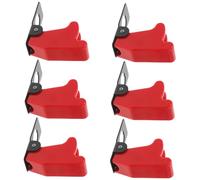 VALICLUD 6pcs Toggle Switch Covers Dustproof Safety Flip Protectors for Button Switches Caps Easy Installation for Auto Truck Boat Use