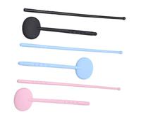VALICLUD 6sets Handheld Eye Occluder Eye Patch Tool for Visual Acuity Testing Includes Eyesight Test Tool and Hand Pointer Stick for Optometry Clinic