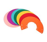 VALICLUD 7pcs Pet Lick Collar Adjustable Soft Recovery Collar for Dogs Cats Neck Protector to Stop Licking after Surgery