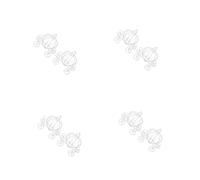 VALICLUD 8 Pcs Elegant European Style Candy Boxes Pumpkin Cart Shape Durable White Metal Treat Carriers for Wedding Favors Halloween Party Decoration and Birthday Celebrations