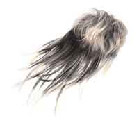 VALICLUD 80s Rocker Wig for Men Stylish Cosplay Wig Realism Short Human Hair for Halloween