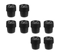 VALICLUD 8pcs Anti-skid Trampoline Leg Caps Latex Replacement Covers Noise-reducing Non-slip Protective Feet Pads for Trampoline Legs