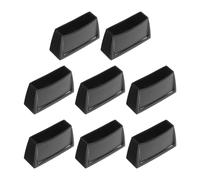 VALICLUD 8pcs Black Bakelite Removable Pot Side Handle Replacement with Dual Ear Structure and Single Hole Design for Pressure Cooker and Steamer Sauce Pots, Comfortable Grip Minimizing