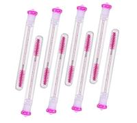 VALICLUD 8pcs Diamond Eyelash Brush Set Refillable Mascara Tubes with Wands for Makeup Application for DIY Eyelash Comb