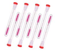 VALICLUD 8pcs DIY Mascara Wand Lash Brow Comb Set Eyelash Wand Tubes Diamond Tubes for Eyelash Applicator and Spoolies