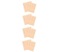 VALICLUD 8pcs Extenders Hooks for Women Seamless Underwear Strap Extenders for Added Comfort during Pregnancy and Weight Changes Skin Tone Color