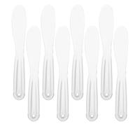 VALICLUD 8pcs Facial Mask Spatula Plastic Beauty Applicator Skincare Tools for Mud Mixing Sampling Face Mask Application Home Use