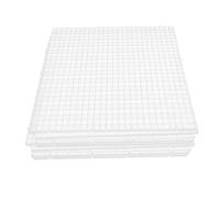 VALICLUD 8pcs Fish Tank Bottom Filter Partition Plastic Isolation Net Grid Hole for Aquarium Filter Plate and Fish Tank Divider Mesh Setup