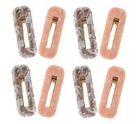 VALICLUD 8pcs Hairpin Hair Barrettes French Flat Hair Clips Vintage Barrettes Claw Clips for Women Acetate Cute Little Accessories Buckle Acetate Sheet