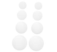 VALICLUD 8pcs Laboratory Watch Glass with Smooth Edges Multi-use Evaporating Dish and Beaker Covers Polished Surface Borosilicate Glass Lids for Science and Chemistry Use