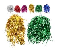 VALICLUD 8pcs Lightweight Tinsel Wig for Women with Comfortable Fit and Natural Look, for Cosplay and Parties, Made from Sturdy Plastic with Realistic Appearance Random Color