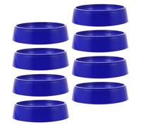 VALICLUD 8pcs Pigeon Nesting Bowls Plastic Hatching Bowls with Nonslip Base Comfortable Egglaying Space for Pigeons and Small Birds Breeding Accessory Replacement Tray Holder