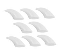 VALICLUD 8pcs Realistic Claw Nails Fursuit Paw Accessories DIY Fake Nails for Cosplay Halloween Carnival Party Easy Attach Animal Hand Decorations for Furry Costume