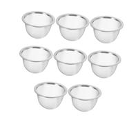 VALICLUD 8pcs Stainless Steel Tea Filter Infuser Metal Mesh Strainer for Loose Leaf Tea Brewing Diameter X Height Suitable for Home